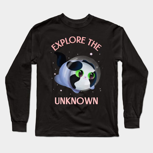 Explore the Unkown Long Sleeve T-Shirt by Sanworld